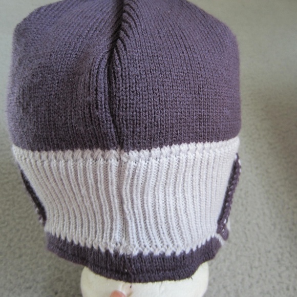 Columbia Titanium Beanie unisex,one size Knie,w/ Pockets,Pom-pom,purple/white - Picture 5 of 11